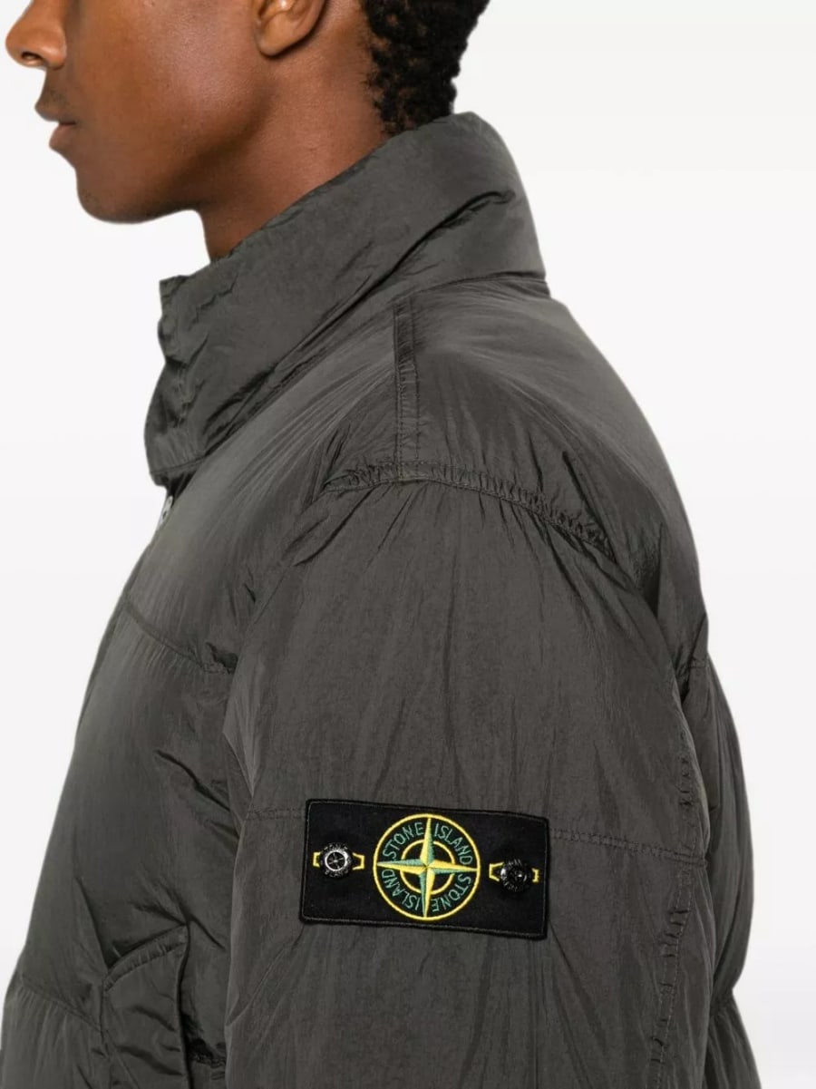 Stone Island Giacca corta in nylon, view 2