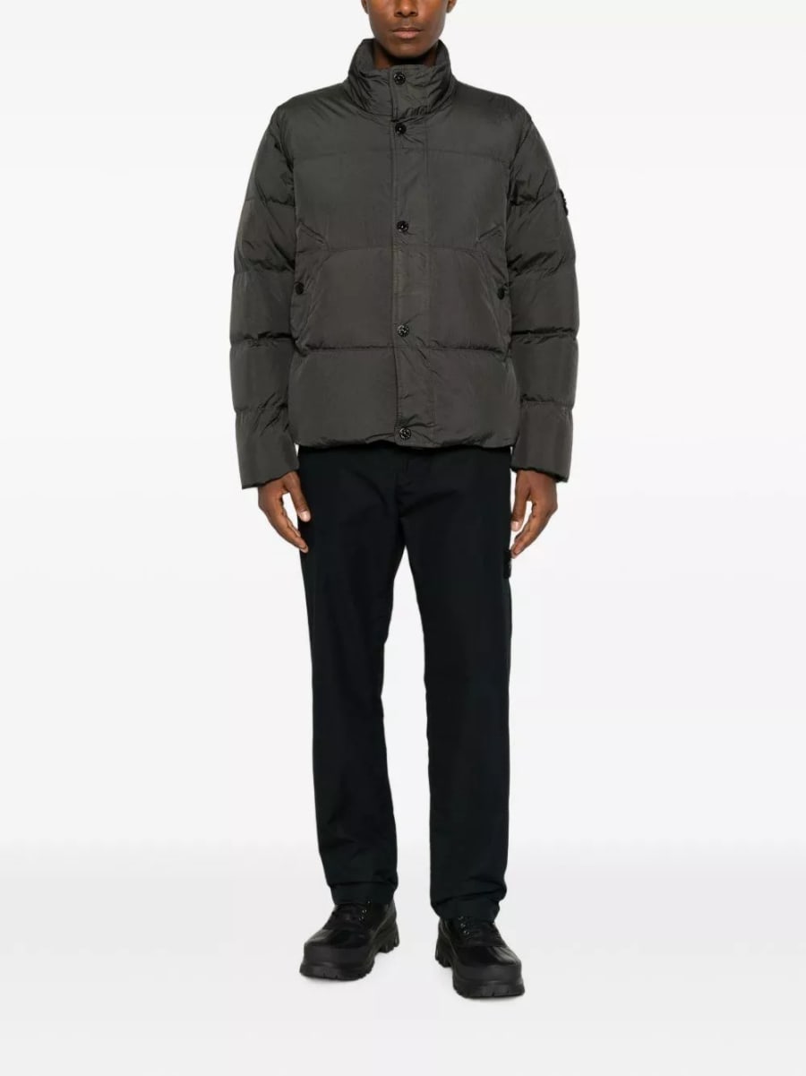 Stone Island Giacca corta in nylon, view 4
