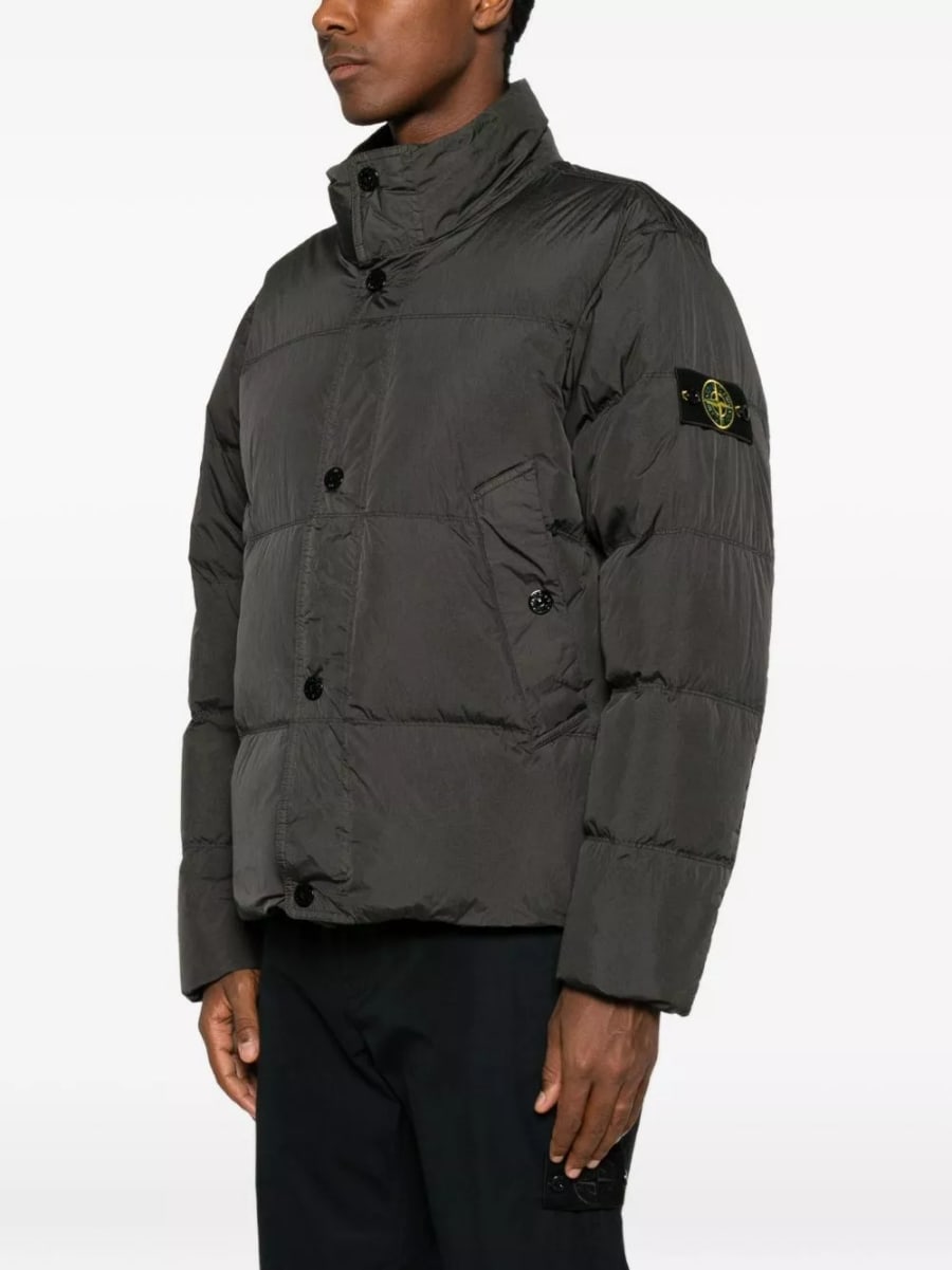 Stone Island Giacca corta in nylon, view 5
