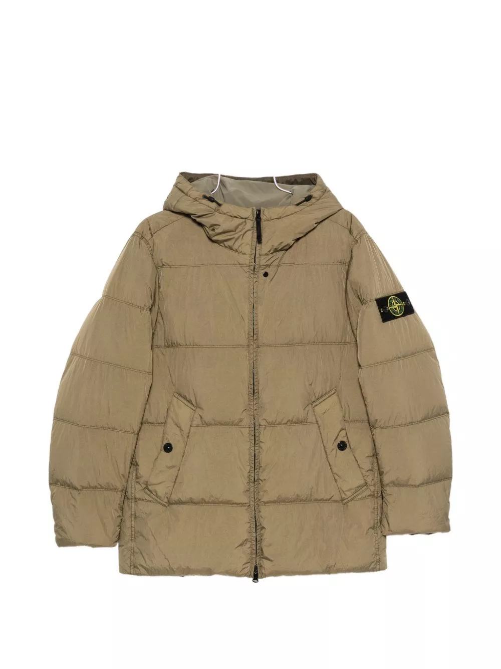 Stone Island logo giacca blouson in nylon