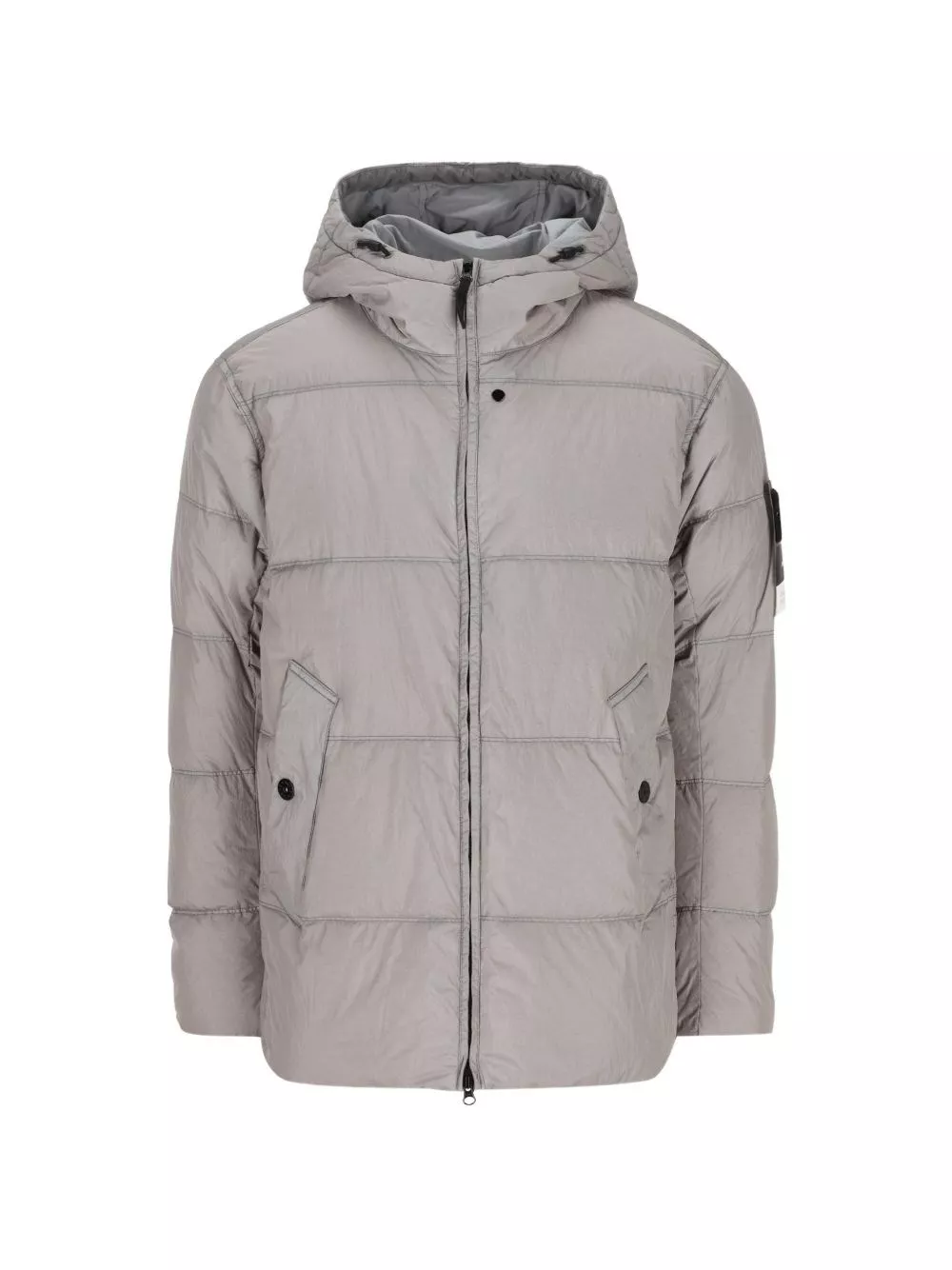 Stone Island logo nylon blouson jacket