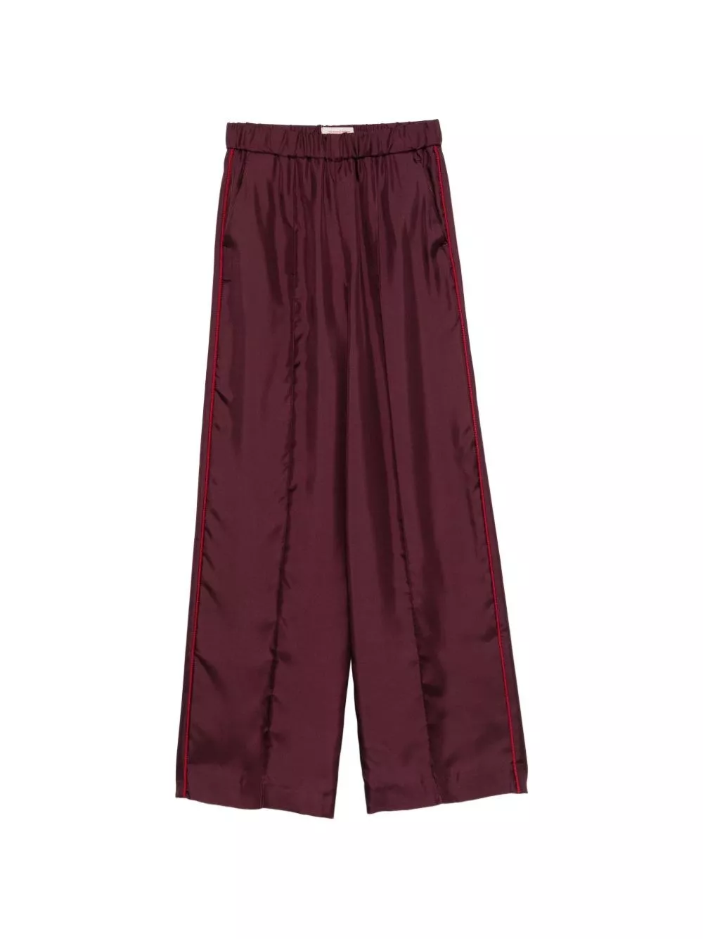For restless sleepers Pantaloni in seta a gamba larga
