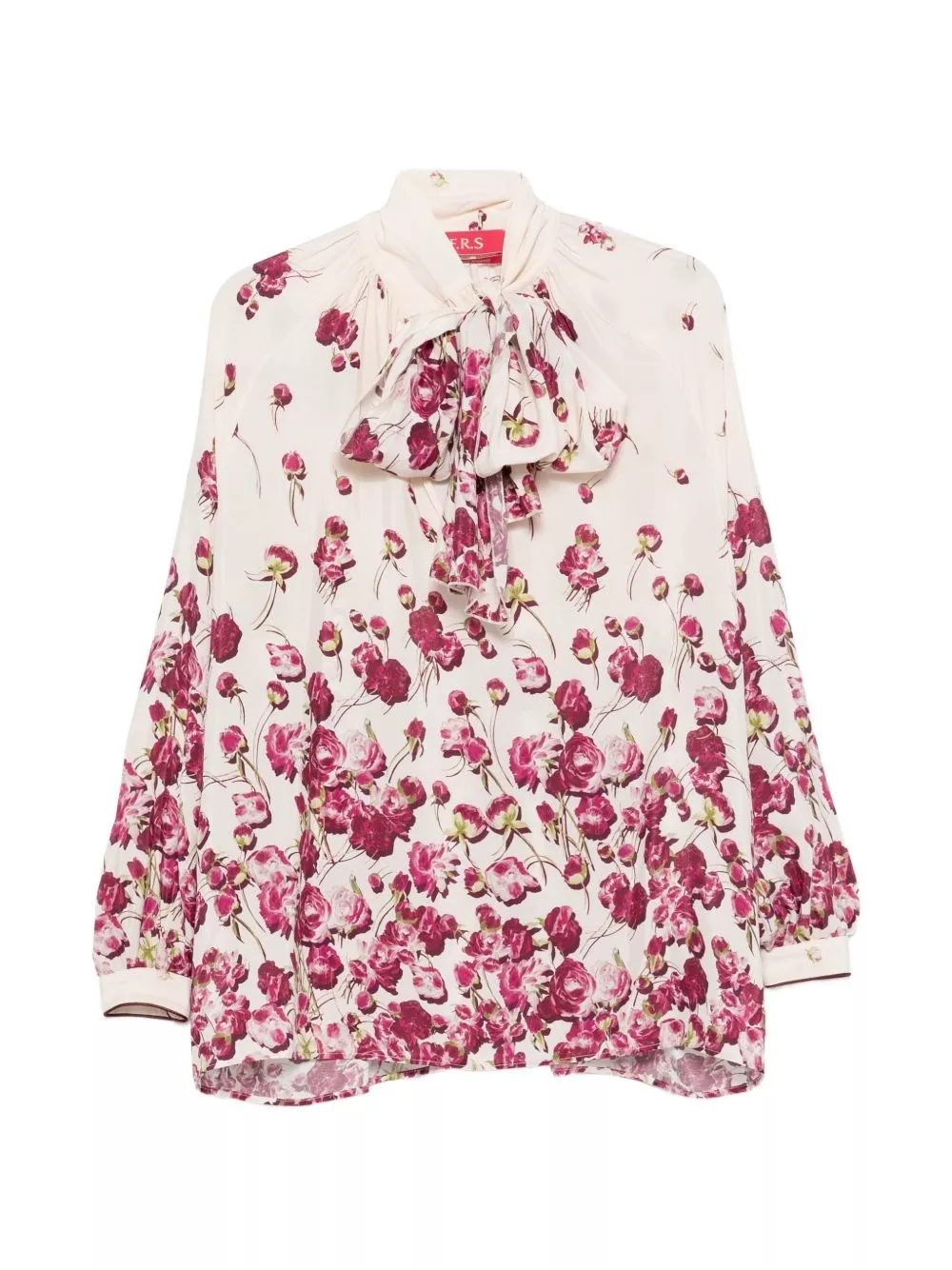 For restless sleepers Camicia in misto seta stampata