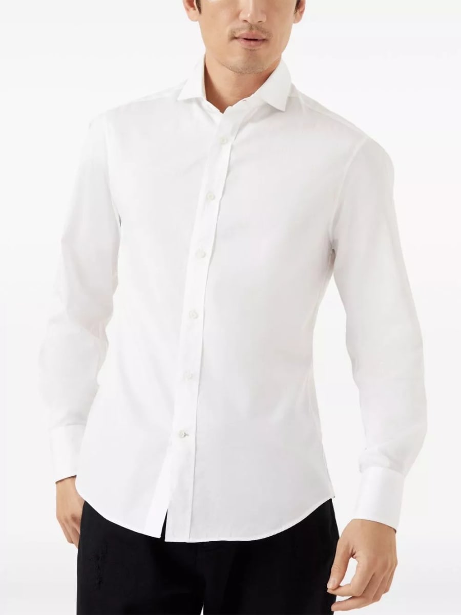 Brunello Cucinelli Camicia di cotone, view 5
