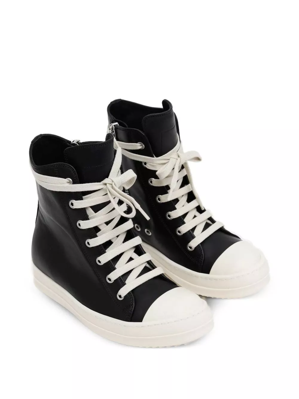 Rick Owens Sneakers in pelle, view 2