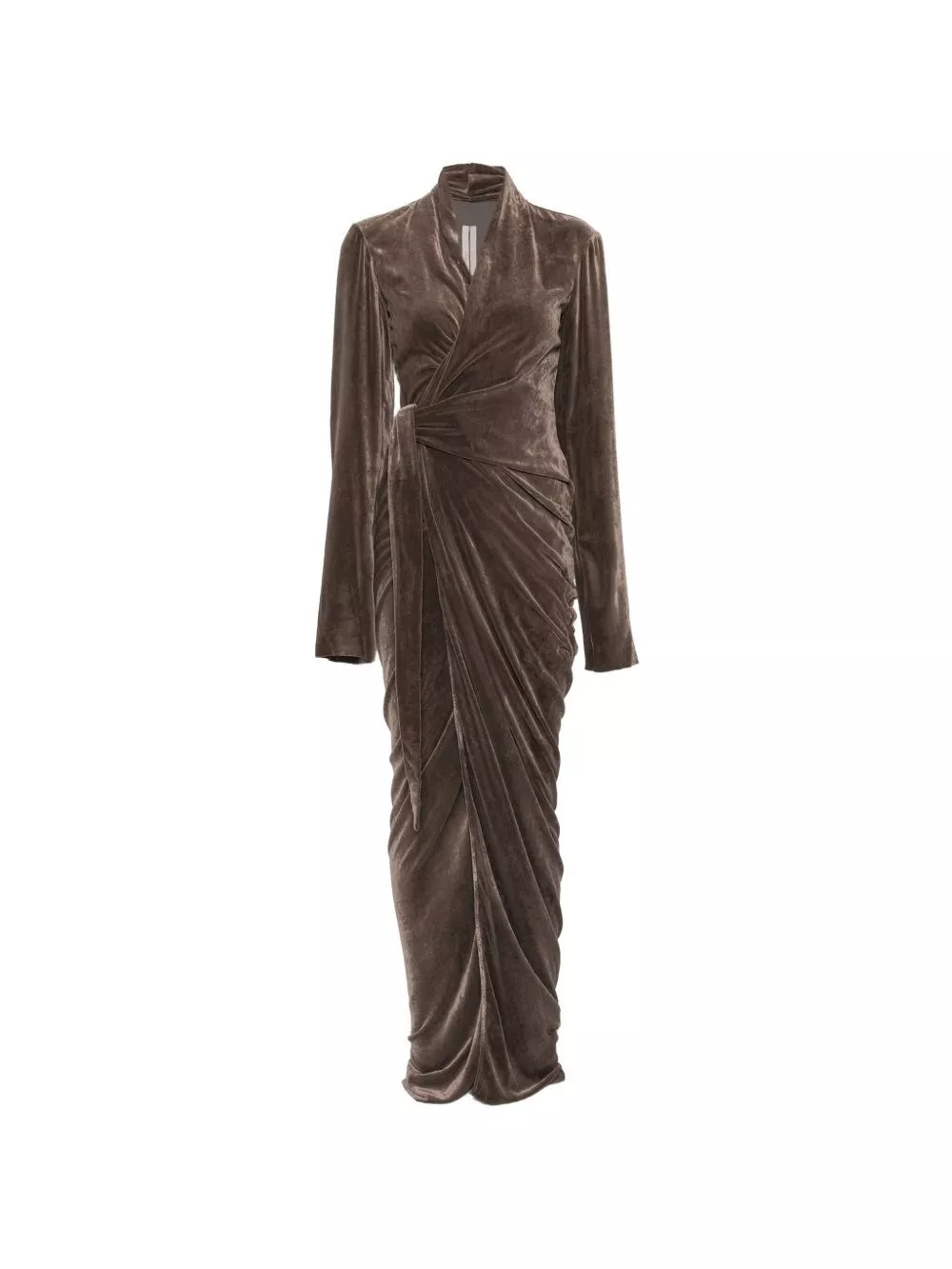 Rick Owens Abito Maxi Drappeggiato