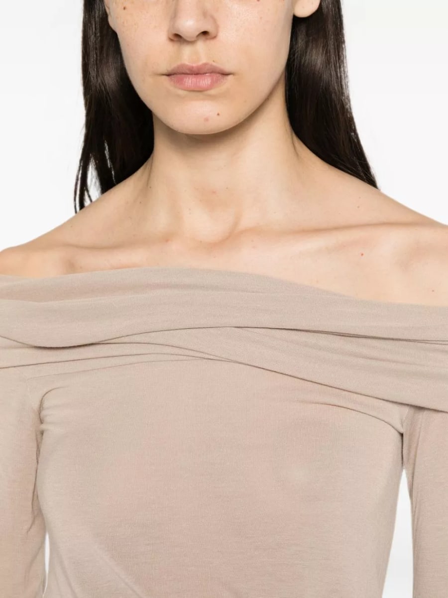 Rick Owens Top off-shoulder, view 3