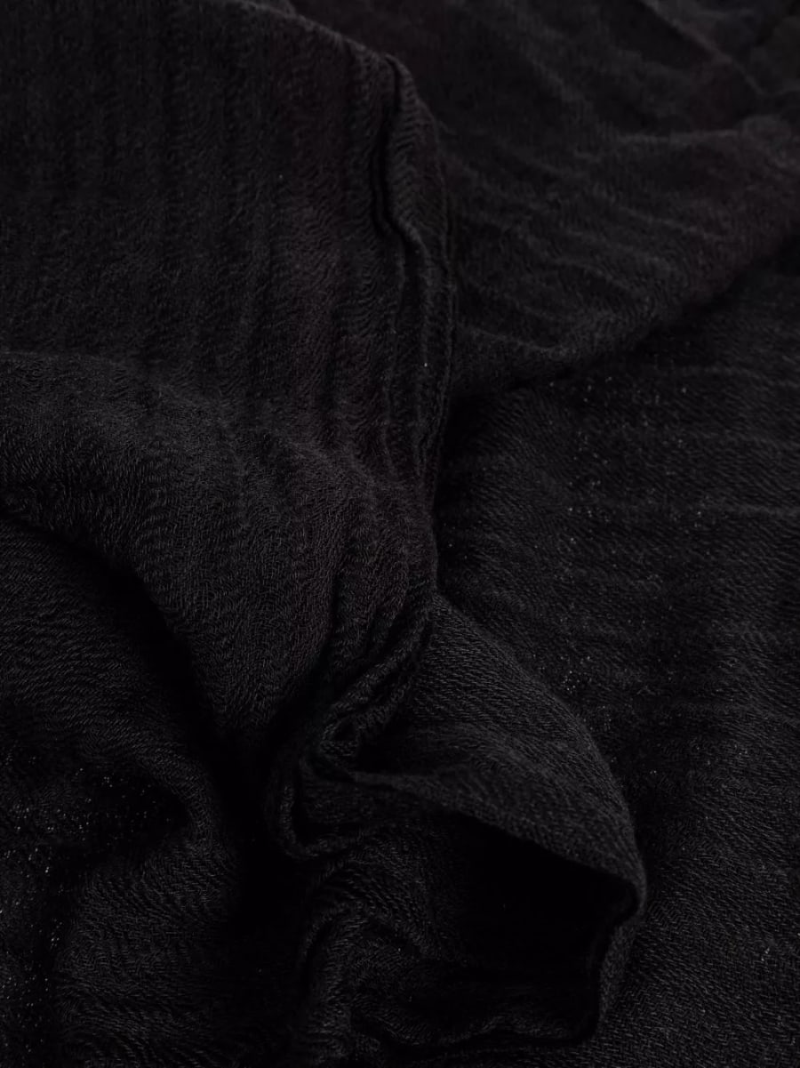 Rick Owens Sciarpa in lana e cashmere, view 4