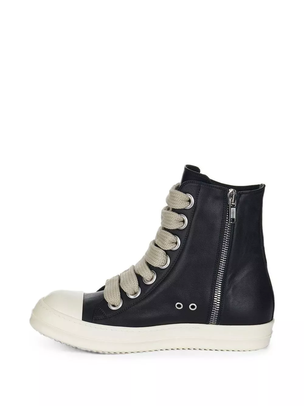 Rick Owens Sneakers in pelle Jumbolace, view 2