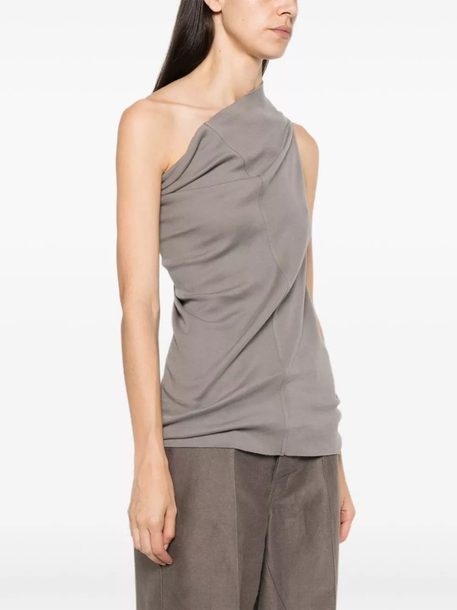Rick Owens Top in cotone, view 5
