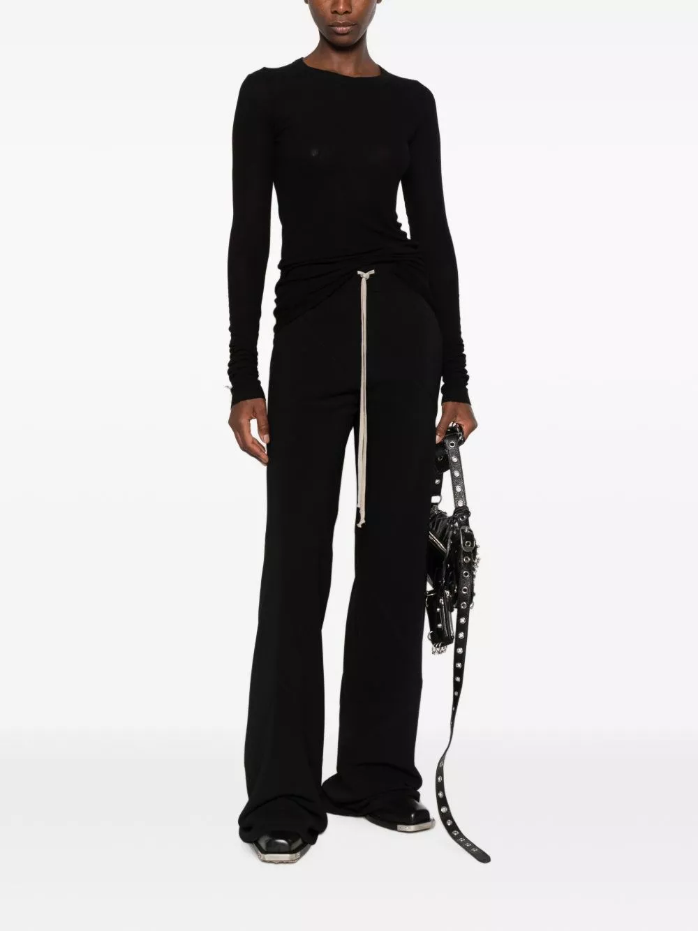 Rick Owens Pantaloni a gamba larga, view 2