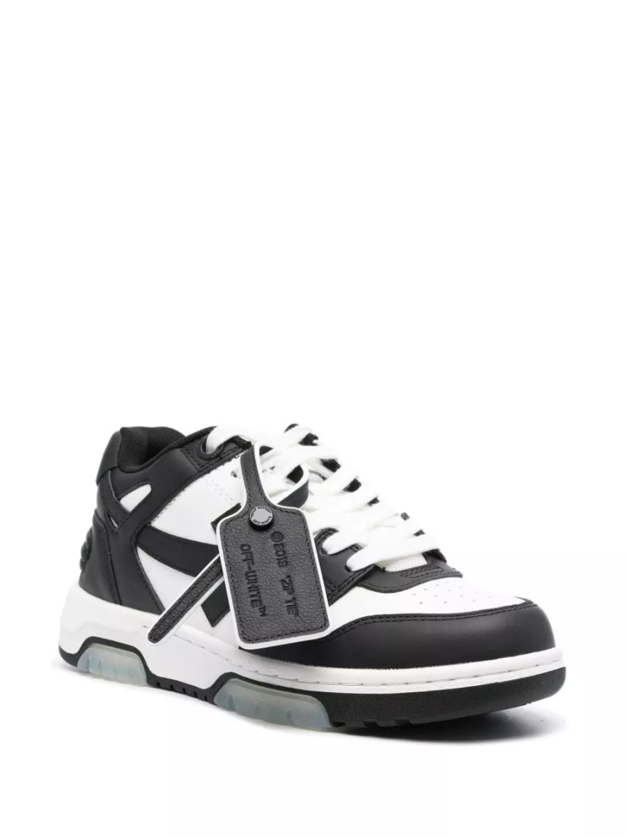 Off-White Sneakers in pelle Out Of Office, view 2