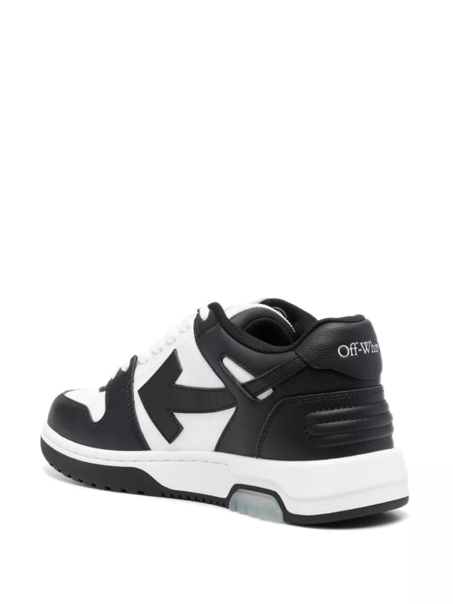 Off-White Sneakers in pelle Out Of Office, view 4