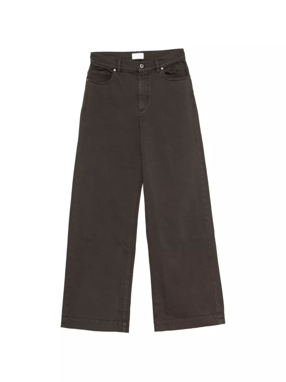 P.A.R.O.S.H. Jeans in denim a gamba larga