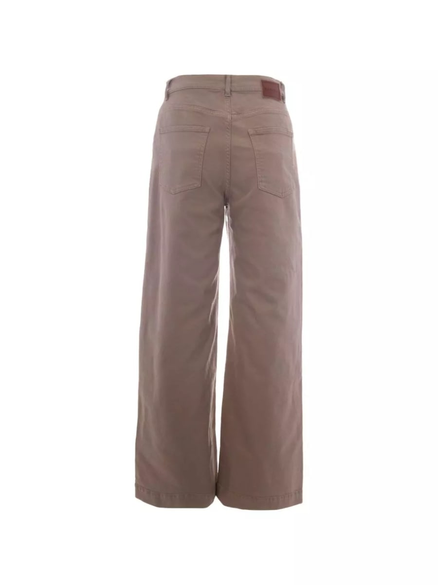 P.A.R.O.S.H. Jeans in denim a gamba larga, view 2