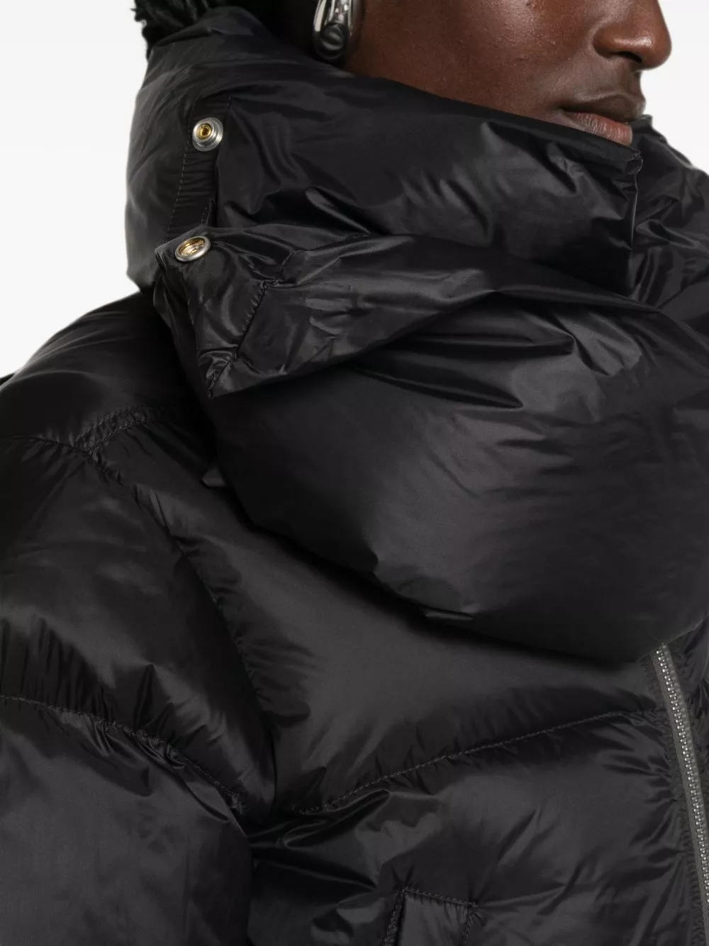 Rick Owens Giacca corta in piuma, view 2