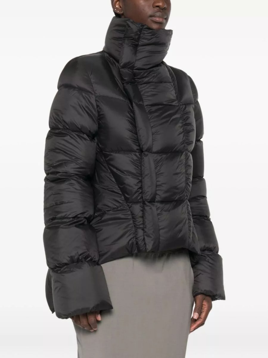 Rick Owens Giacca corta in piuma, view 2