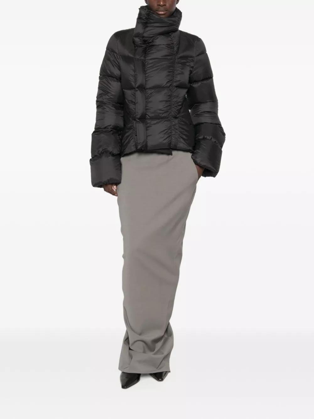 Rick Owens Giacca corta in piuma