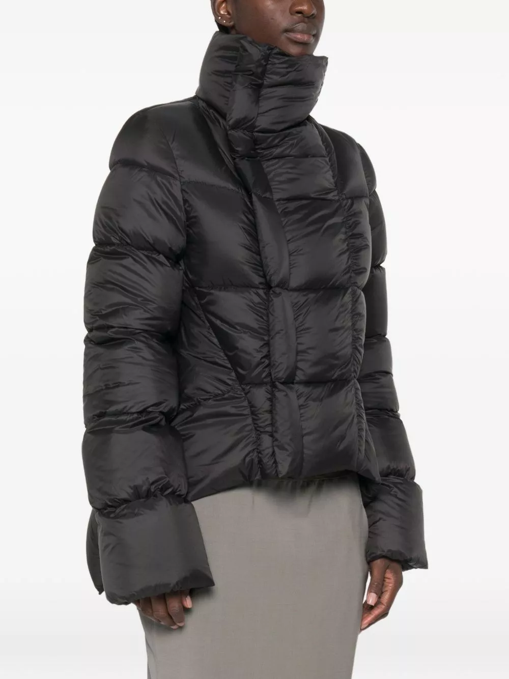 Rick Owens Giacca corta in piuma, view 2