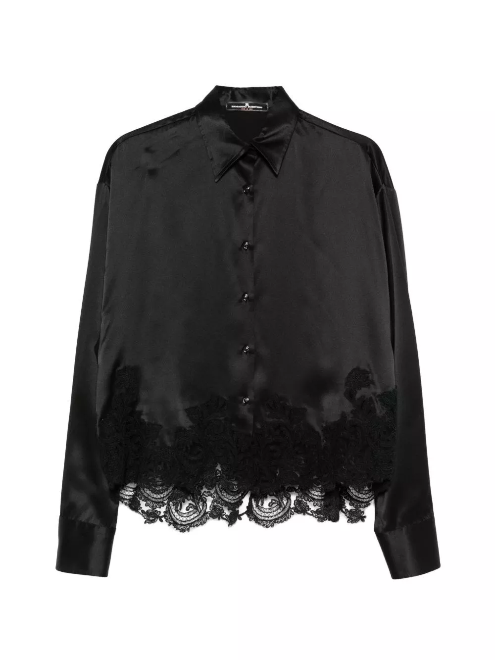 Ermanno scervino Camicia in seta con pizzo