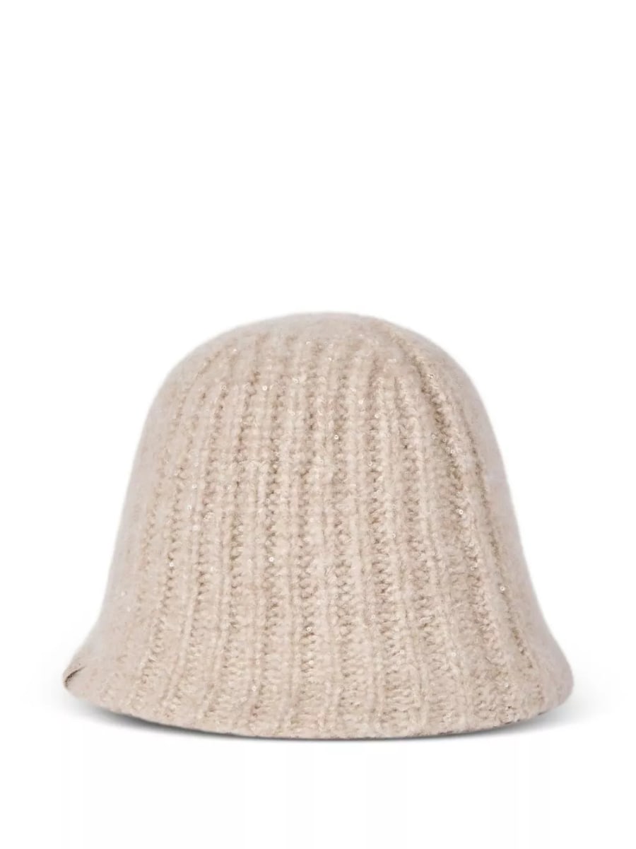 Brunello Cucinelli Cappello a secchiello in cashmere