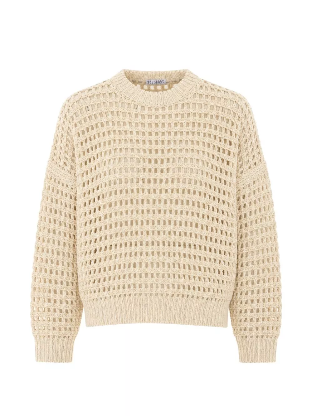 Brunello Cucinelli Maglione aperto in lana e cashmere
