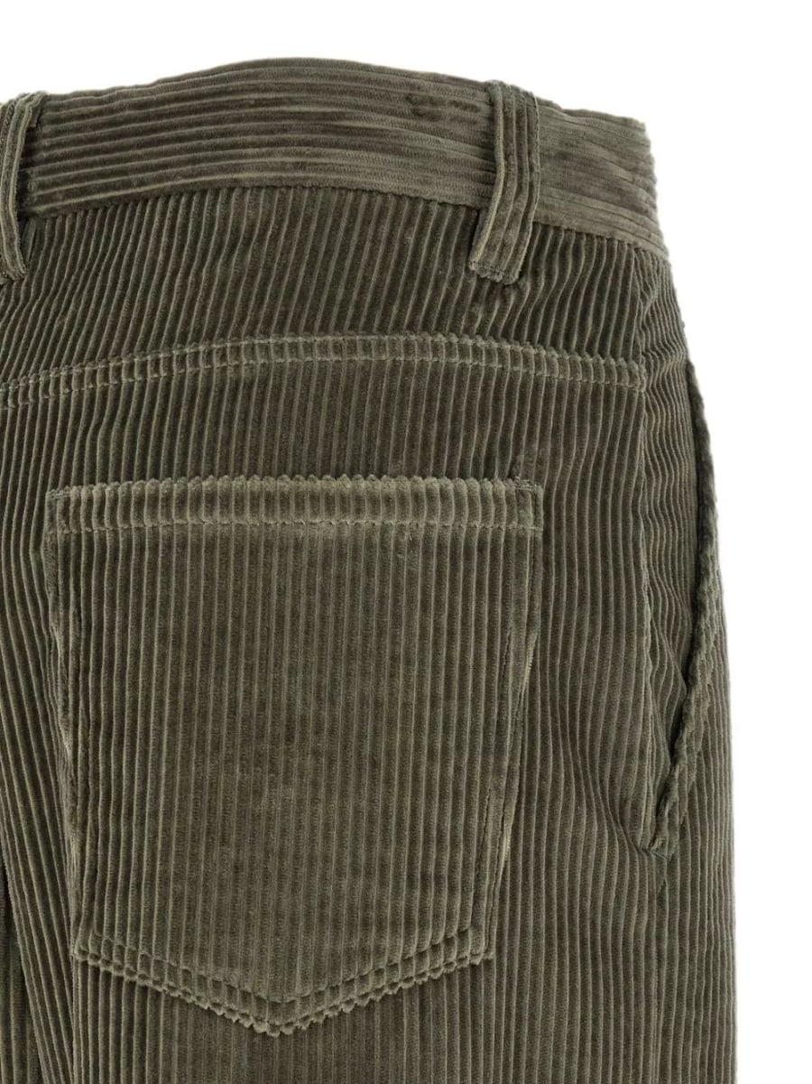 Brunello Cucinelli Pantaloni larghi in velluto, view 4