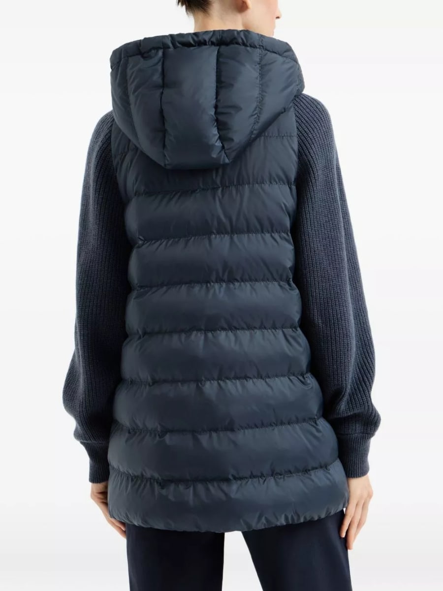 Brunello Cucinelli Giacca corta in nylon, view 6