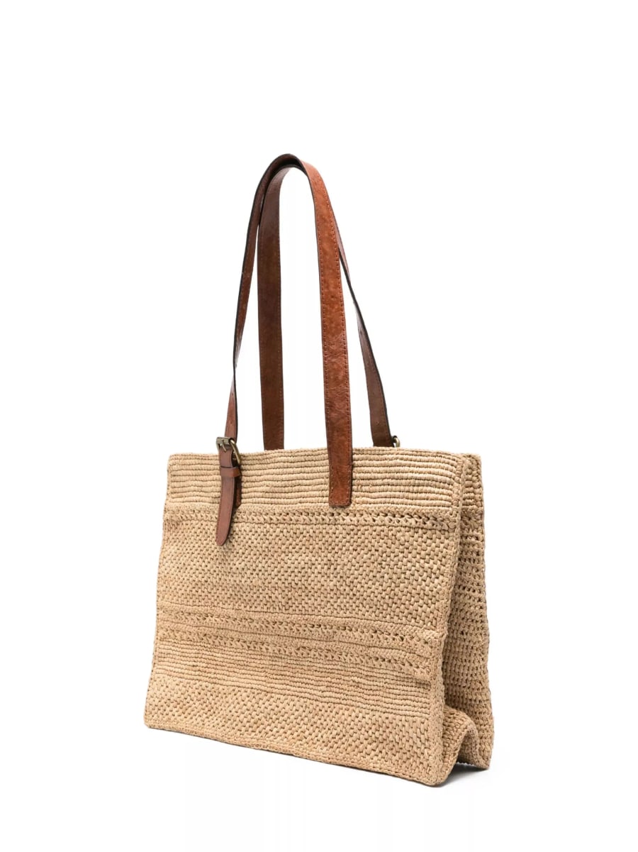 Ibeliv Borsa in rafia Nomade, view 2
