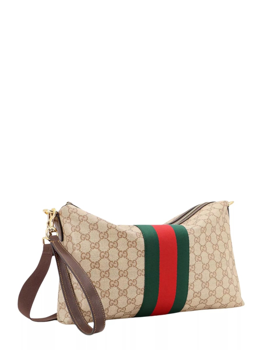 Gucci Borsa a spalla GG Web, view 3