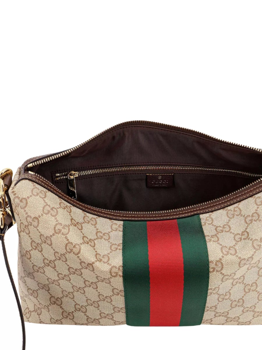 Gucci Borsa a spalla GG Web, view 5