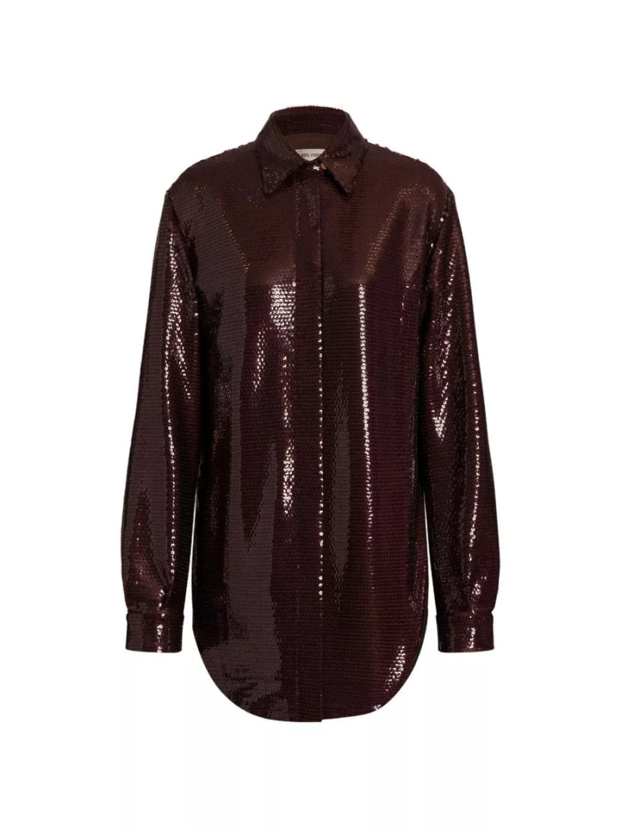 Alberta ferretti Camicia paillettes