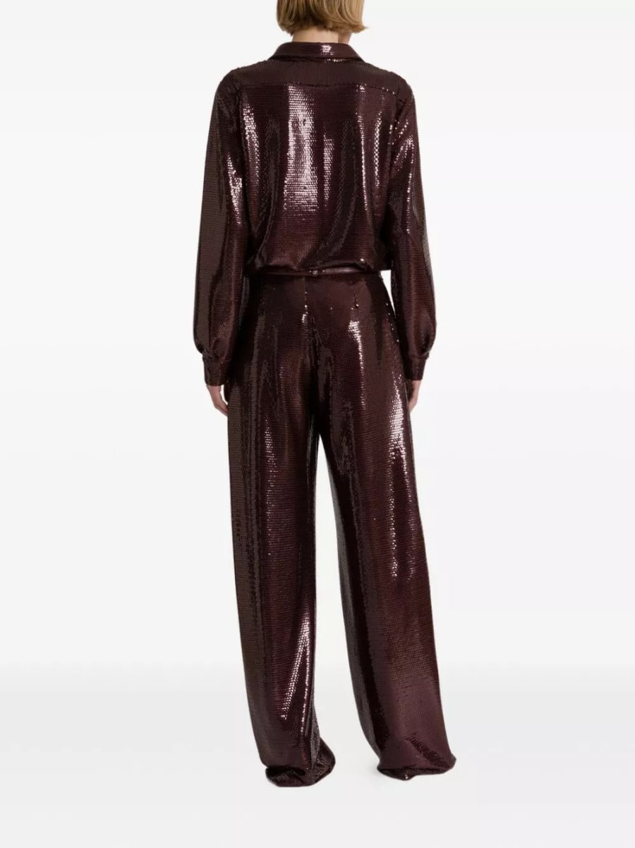 Alberta ferretti Camicia paillettes, view 2