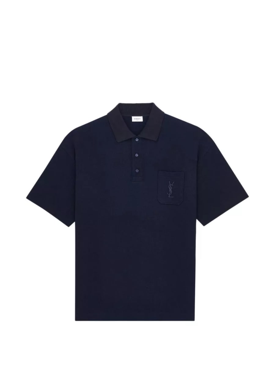 Saint Laurent Polo in cotone