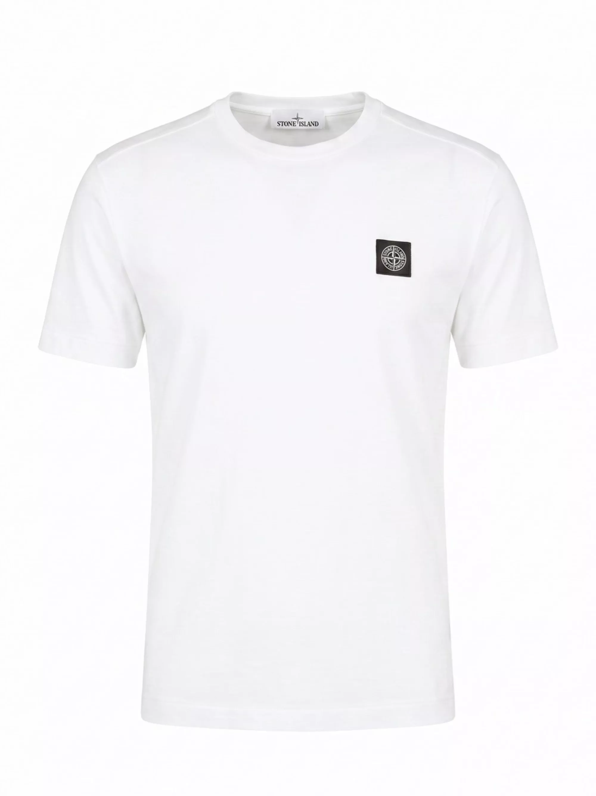 Stone Island logo t-shirt in cotone