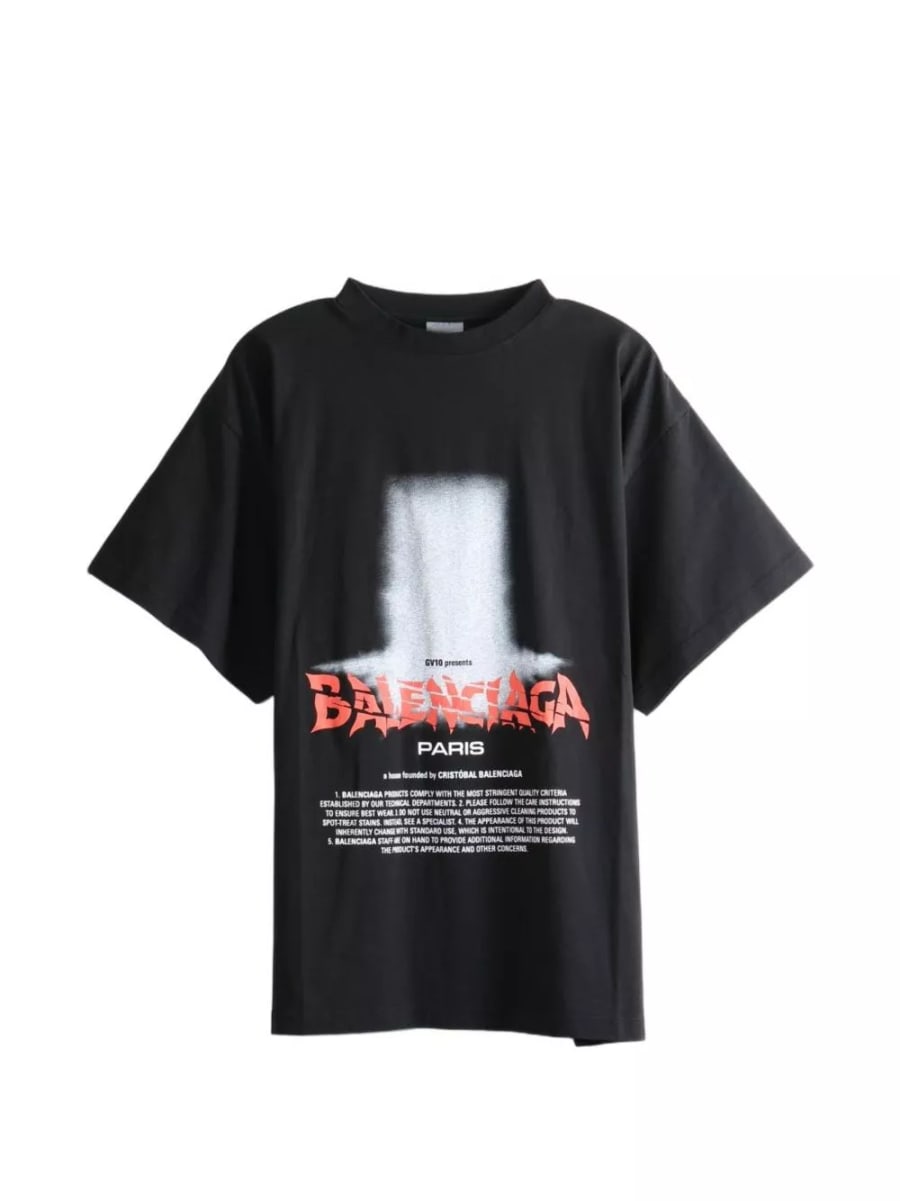 Balenciaga T-shirt Stampata