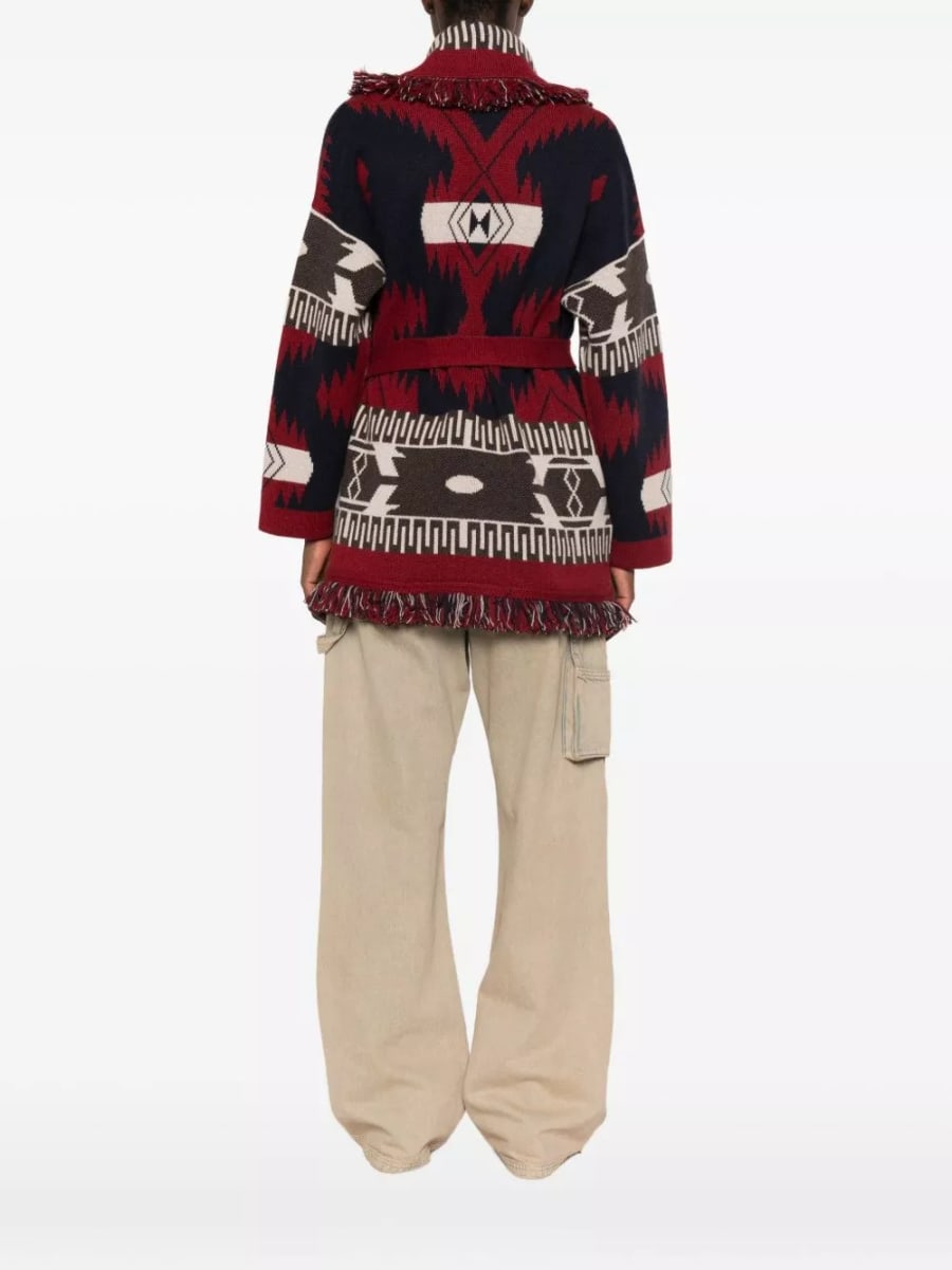 Alanui Cardigan in cashmere Icon, view 2