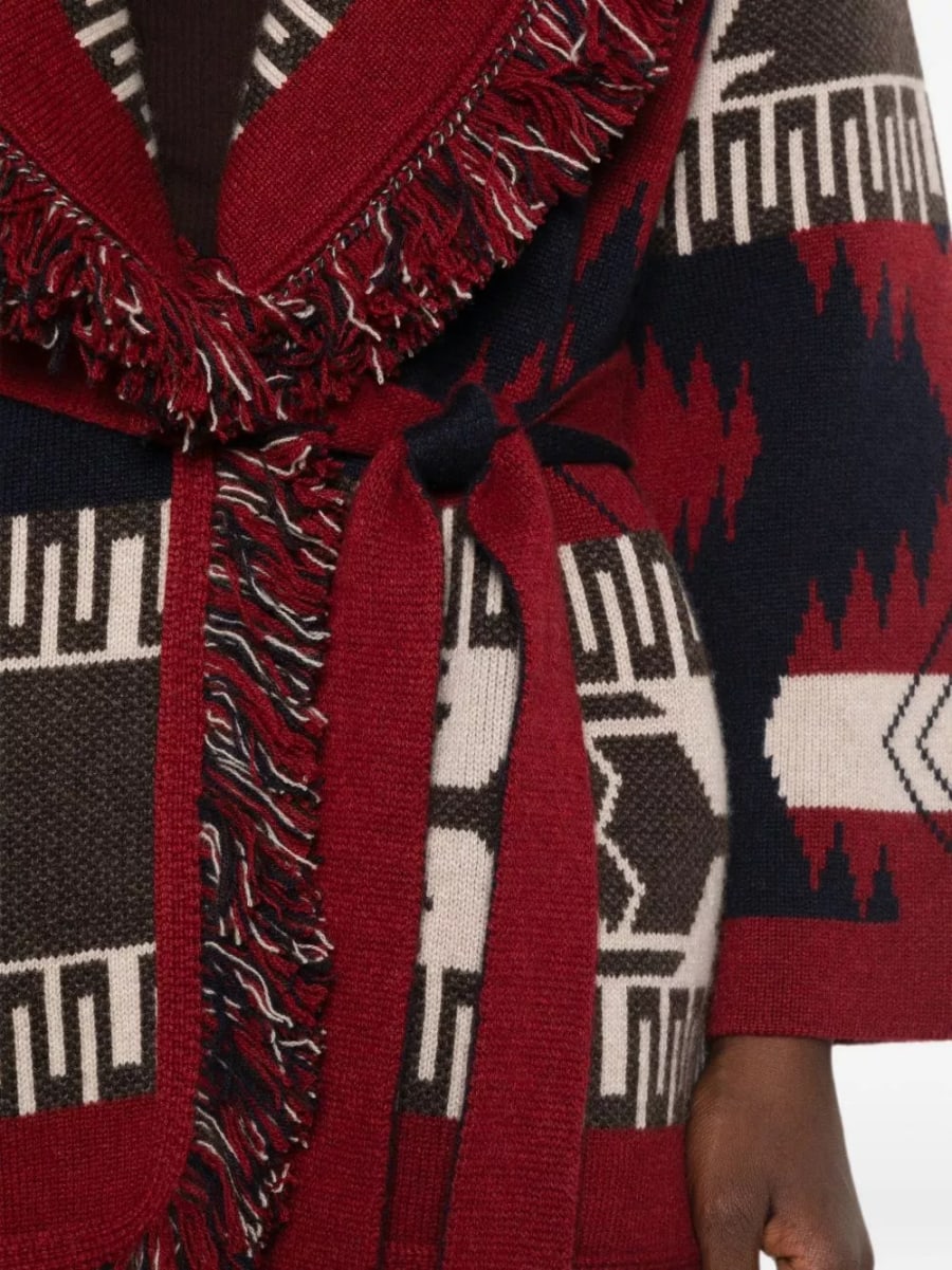 Alanui Cardigan in cashmere Icon, view 5
