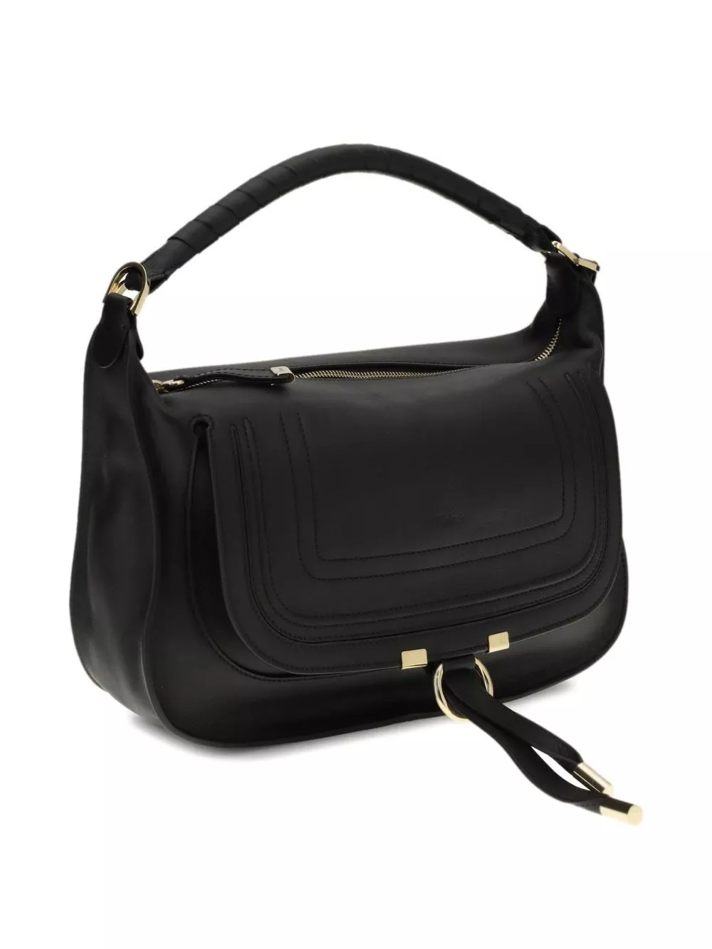 Chloé Borsa a spalla in pelle Marcie, view 2