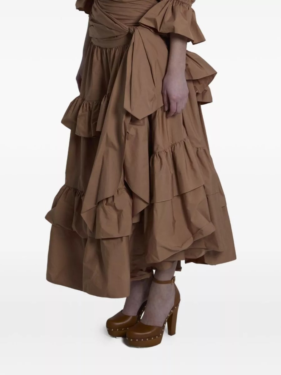 Chloé Gonna lunga in cotone, view 5