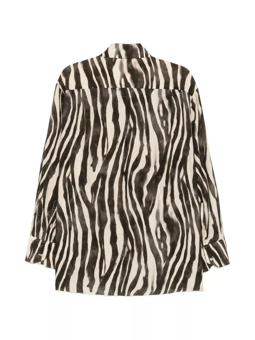 Alysi Camicia a stampa zebra, view 2