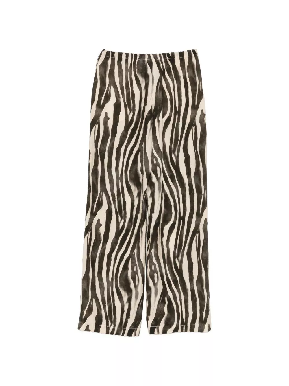 Alysi Pantaloni a stampa zebra, view 2