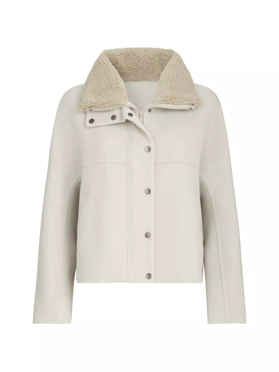 Brunello Cucinelli Giacca in pelle