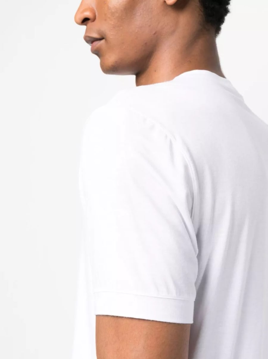 Giorgio Armani T-shirt in cotone, view 4