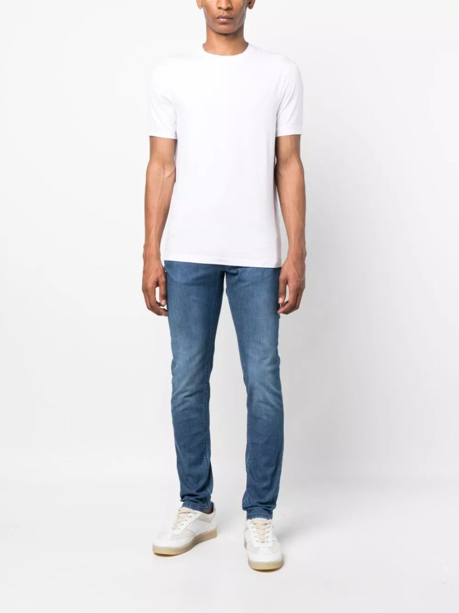 Giorgio Armani T-shirt in cotone, view 5