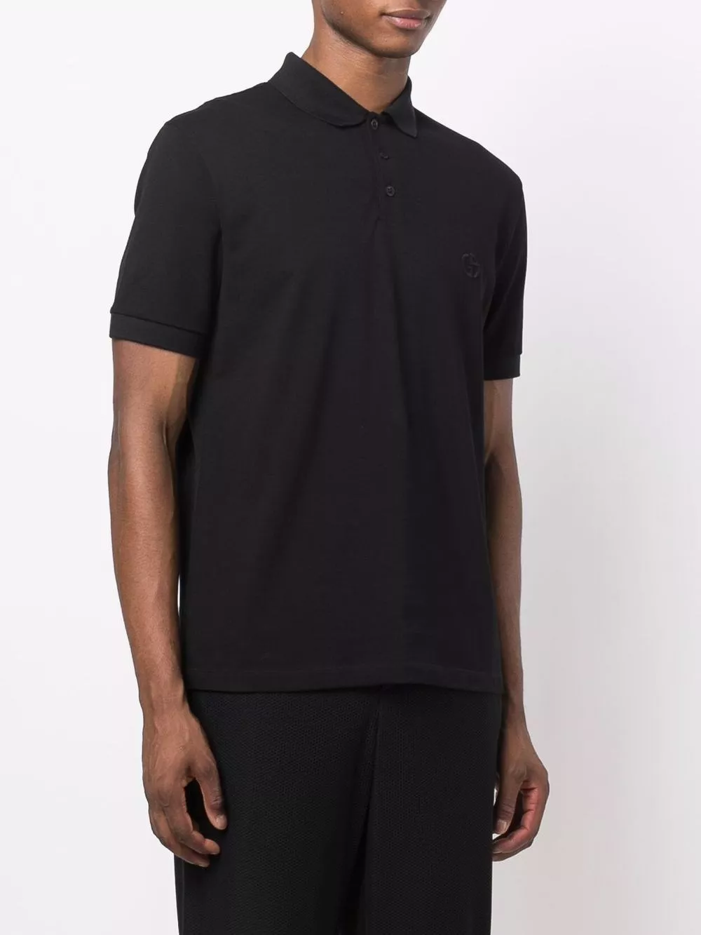 Giorgio Armani Piquet cotone la polo, view 2