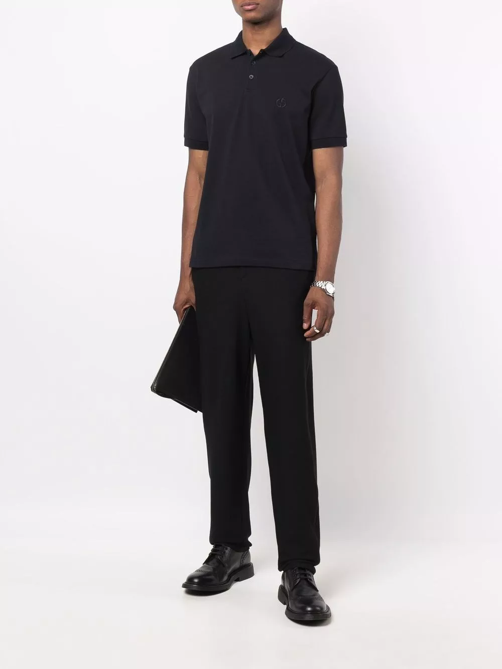 Giorgio Armani Piqeut cotone la polo, view 2