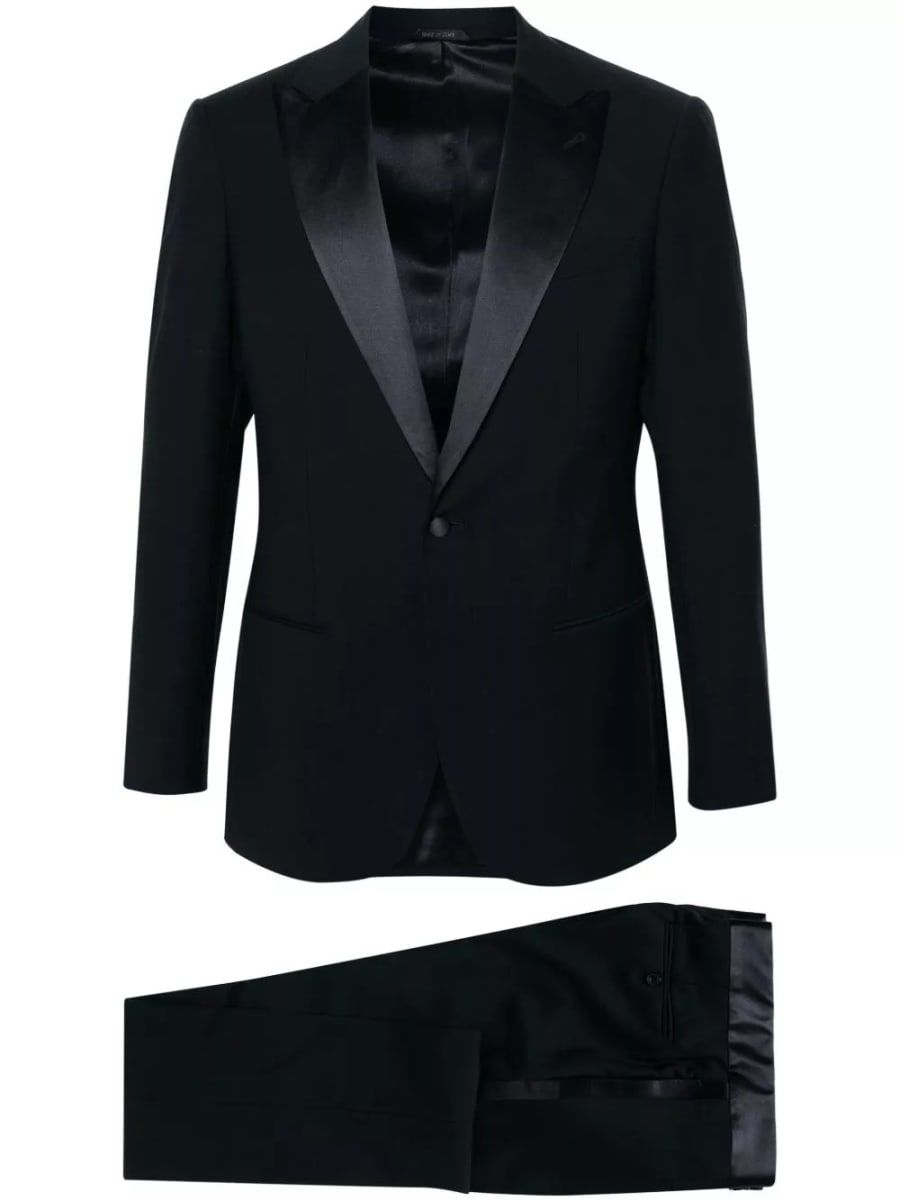 Giorgio Armani Completo smoking in lana slim fit