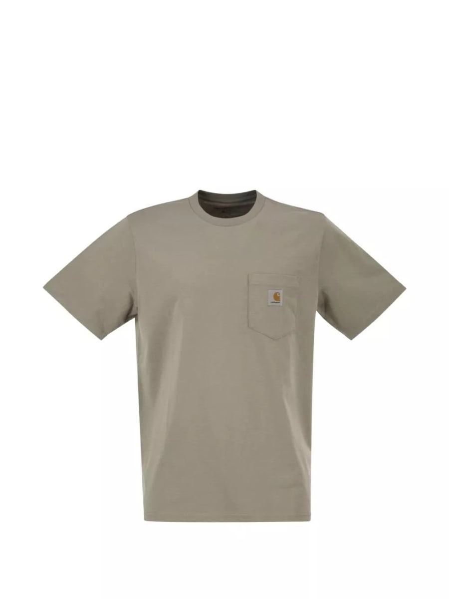 Carhartt WIP T-shirt in cotone con taschino