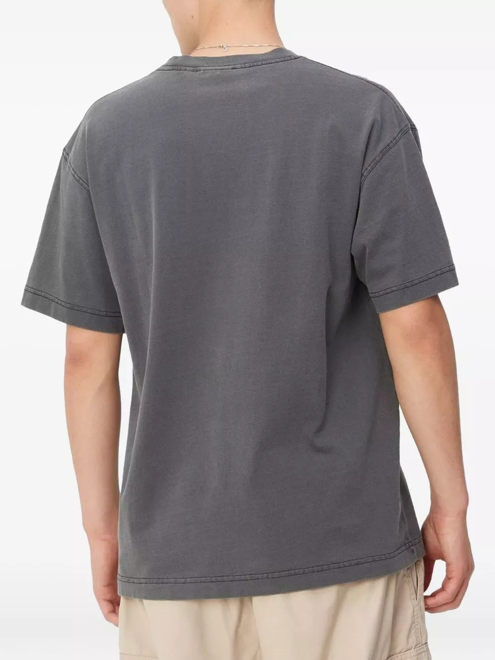 Carhartt WIP logo t-shirt in cotone, view 2